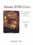 Sonata XVIII (C211) From Canzoni Et Sonate