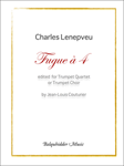 Fugue a 4 For Trumpet Quartet or Trumpet Choir Trumpet