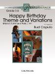 Happy Birthday Theme And Variations - Orchestra Arrangement