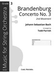 Brandenburg No. 3 2nd Movement
