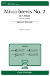 Missa Brevis No. 2 in F Minor
