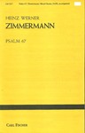 Psalm 67 for Mixed Chorus, S.A.T.B. with Organ, Glockenspiel and String Bass