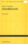 Psalm 13 for Mixed Chorus, S.A.T.B. with Organ and Double Bass