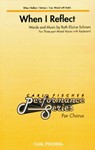 When I Reflect