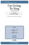 I'm Goin' To Sing