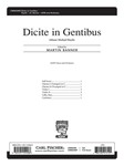Dicite in Gentibus