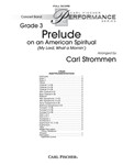 Prelude on an American Spiritual