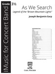 As We Search Legend of the "Brown Mountain Lights"