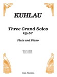 3 Grand Solos  Opus 57 #1