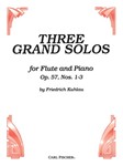 3 Grand Solos  Opus 57 #1-3