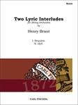Two Lyric Interludes For String Orchestra