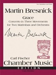 Grace Concerto in Three Movements for Two Marimbas and  Orchestra - 2 Marimbas an