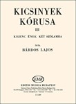 Kicsinyek korusa Vol.3 Kilenc enek ket szolamra