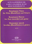 RENAISSANCE DANCES for flute (recorder) and guitar