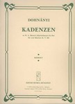 Cadenzas to Mozart's Piano Concerto in E flat major, K. 365