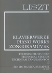 Technical Studies Vol. II Liszt, Works for Piano Solo, Supplementary vol. 2