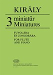 3 Miniatures for flute and piano
