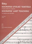 Socrates' Last Teaching for soprano and piano
