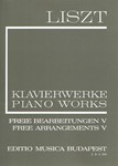 Free Arrangements V Liszt, Free Arrangements and Transcriptions for Piano Solo, Vol. 5