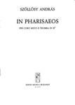 In Pharisaeos for mixed voices and trumpet in B flat