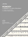 Monody in Memory of Igor Stravinsky to a Poem by Hermann Melville