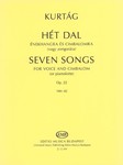 Seven Songs for soprano and cimbalom to poems by A. Karolyi and a haiku by Kobayashi Issa