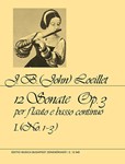 12 Sonatas for Recorder and Basso Continuo Vol.1 No. 1-3.