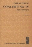 Concertino IV. for oboe and string orchestra