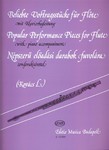 POPULAR PERFORMANCE PIECES for flute with piano accompaniment