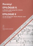 Epilogue II. on the Gregorian theme Rorate coeli