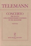 Concerto in Sol maggiore per flauto con 2 violini e basso continuo