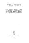 Songs of Five Parts