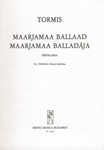 Maarjamaa balladaja