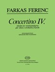 Concertino IV. for oboe and string orchestra