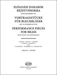 Performance Pieces for Brass with piano accompaniment