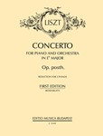 Piano Concerto in E flat major, op. post.