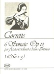 6 Sonate per flauto (violino) e basso continuo Vol.1