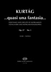 ...quasi una fantasia... for piano and groups of instruments dispersed in space