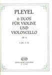 6 Duos Vol.1 for violin and violoncello (No. 1-3)