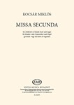 Missa secunda for children's or female choir and organ
