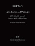 Signs, Games and Messages for violoncello