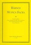 Musica Sacra Vol.III Canons, choral pieces for treble, male or mixed voices