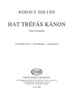 Hat trefas kanon for children-s choir