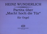 Partita uber "Macht hoch die Tur" fur Orgel