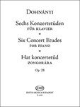 Six Concert Etudes for piano