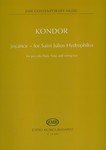 Joyance - for Saint Julius Hydrophilos for piccolo/flute, harp and string trio Based on sentences from the last chapter of James Joyce: Finnegans Wake
