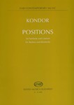 Positions for baritone and clarinet on poems by Albert Ehrenstein and Anonymus (XVI. c.)