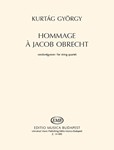 Hommage a Jacob Obrecht for string quartet