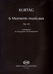 6 Moments Musicaux for string quartet