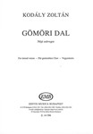 Gomori dal nepi szovegre for mixed voices